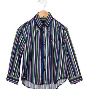 Etro Boys' Striped Collared Shirt Size: 2T